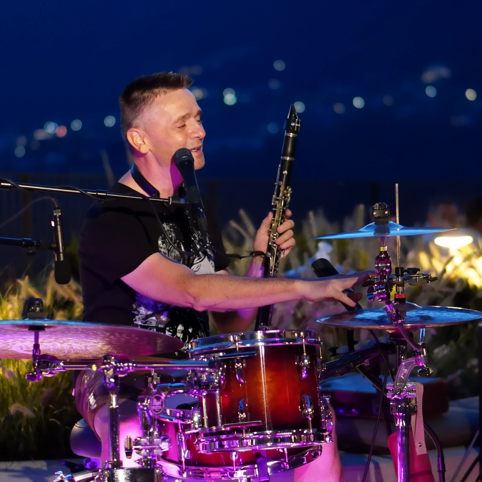 Hans Haller Drums Klarinette Gesang